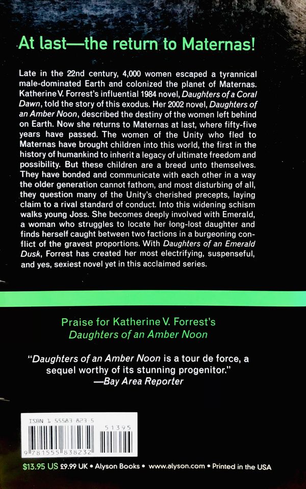 Daughters of an Emerald Dusk by Katherine V. Forrest