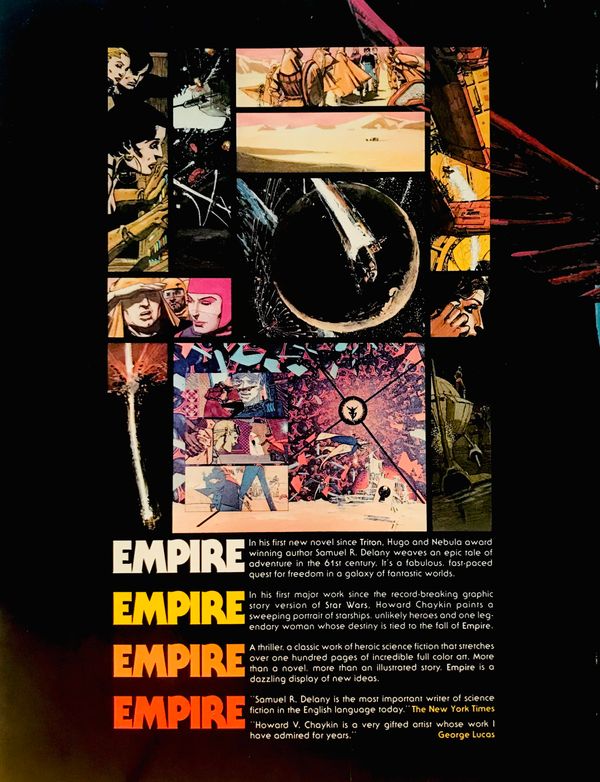 Empire by Samuel R. Delany (signed, first edition)