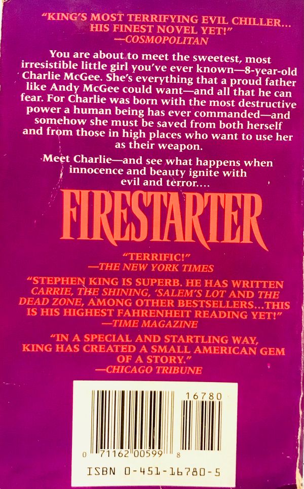Firestarter by Stephen King