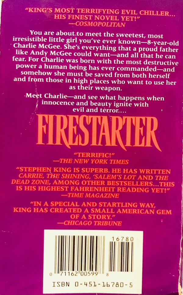 Firestarter by Stephen King