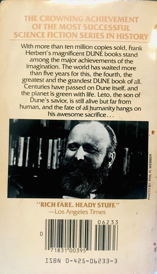God Emperor of Dune by Frank Herbert