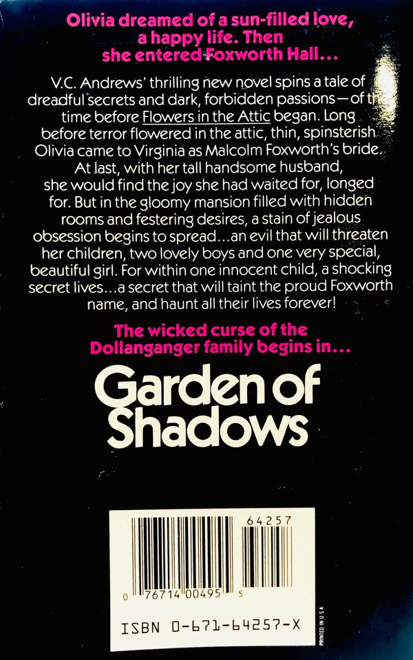 Garden of Shadows by V.C. Andrews