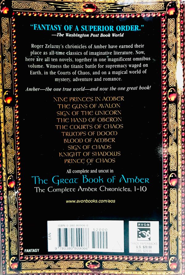 The Great Book of Amber by Roger Zelazny