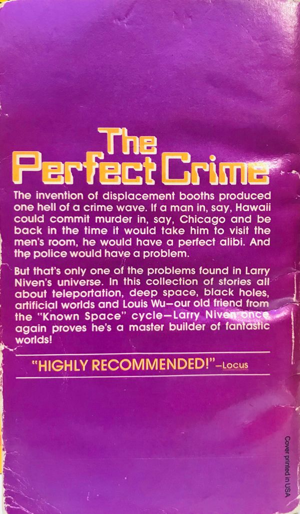 A Hole in Space by Larry Niven