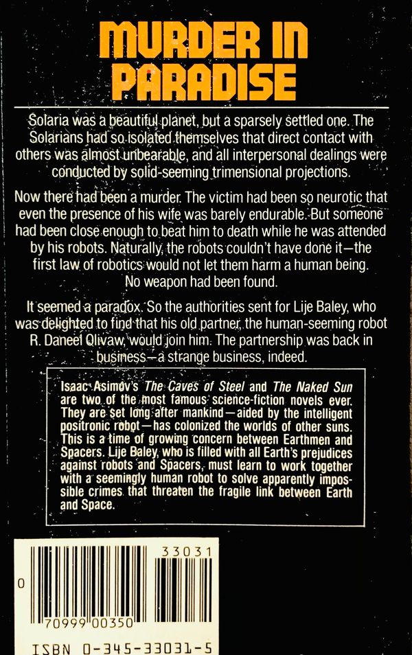 The Naked Sun by Isaac Asimov