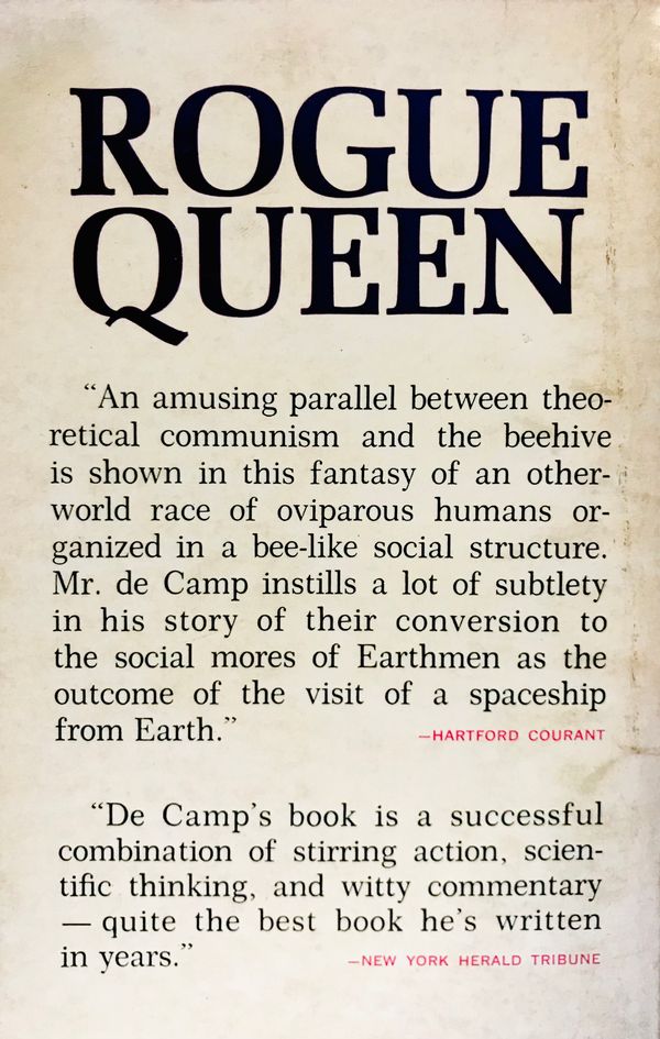 Rogue Queen by L. Sprague de Camp