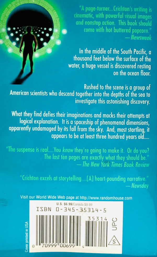 Sphere by Michael Crichton
