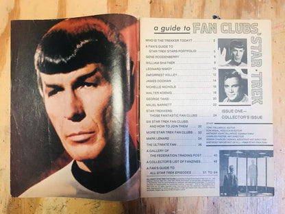 All About Star Trek Fan Clubs edited by Tony Tallarico
