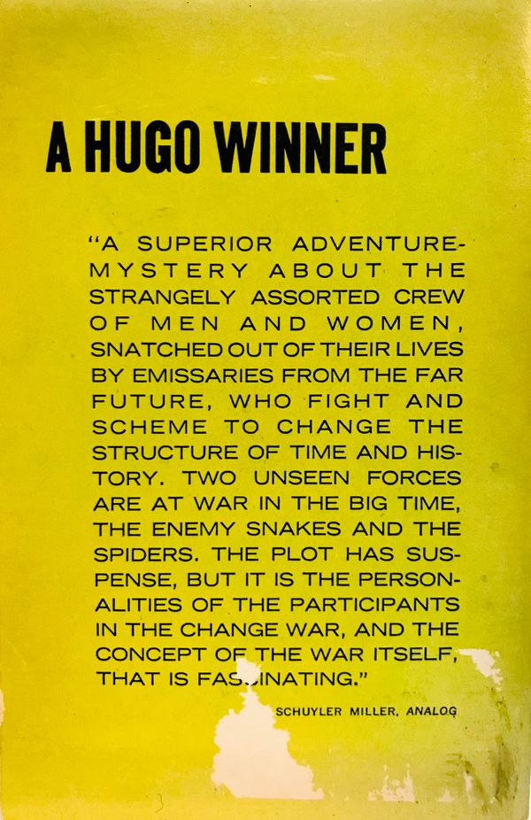 The Big Time by Fritz Leiber