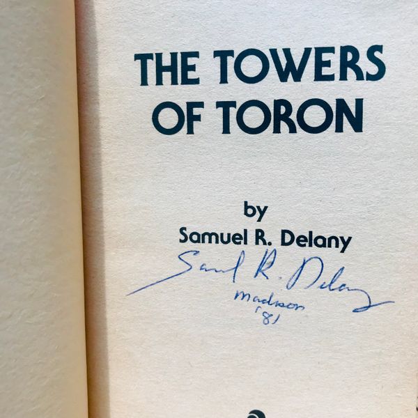 The Towers of Toron by Samuel R. Delany (signed)