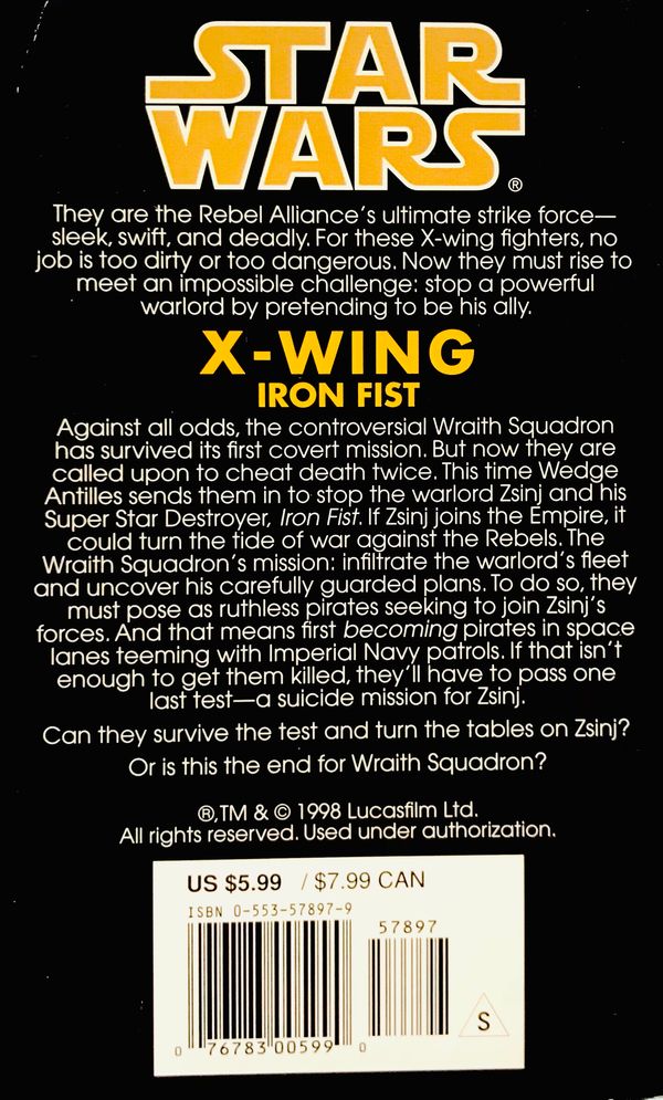 X-Wing Iron Fist by Aaron Allston