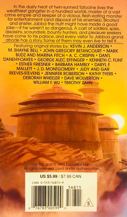 Tales from Jabba's Palace edited by Kevin J. Anderson