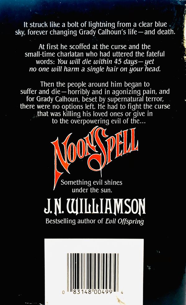 Noon Spell by J.N. Williamson