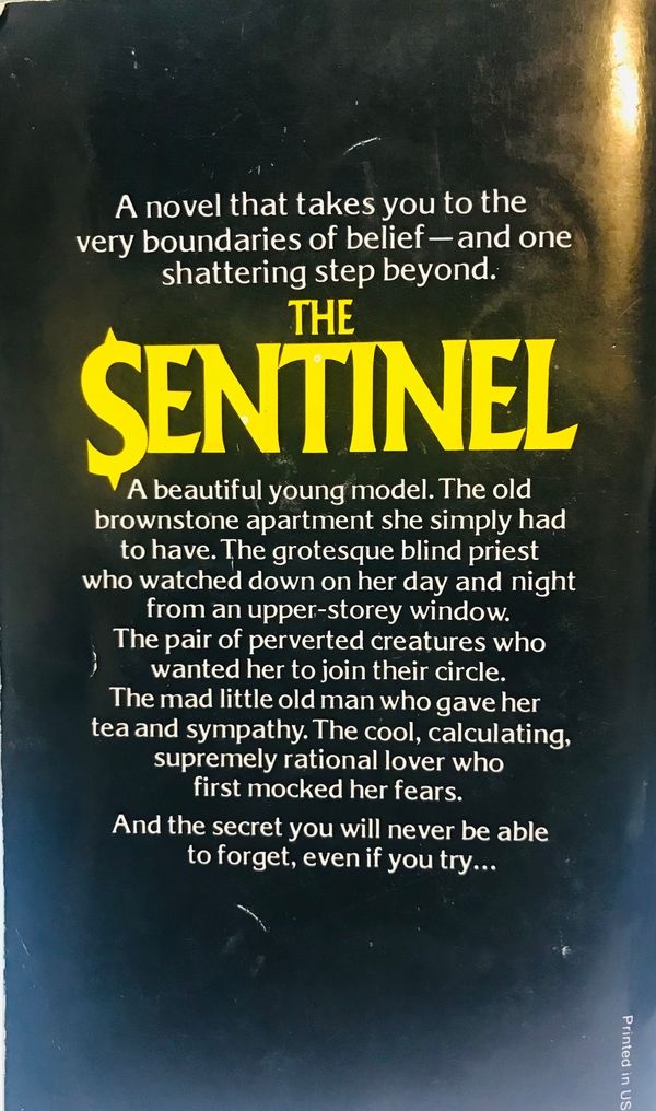 The Sentinel by Jeffrey Konvitz