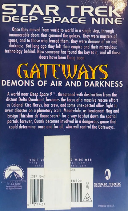 Star Trek Deep Space 9: Gateways book 4 by Keith R.A. Candido