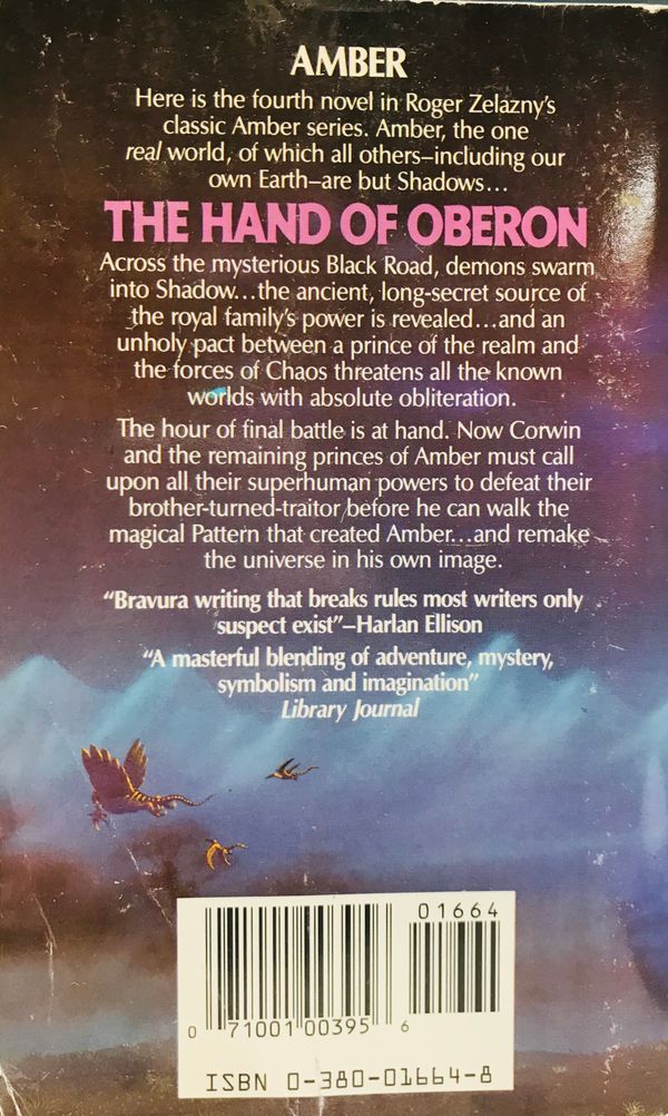 The Hand of Oberon by Roger Zelazny