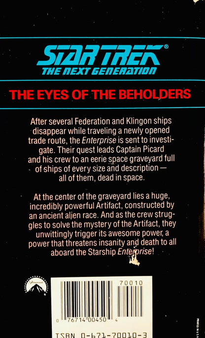 Star Trek: The Next Generation: The Eyes of the Beholders by A.C. Crispin