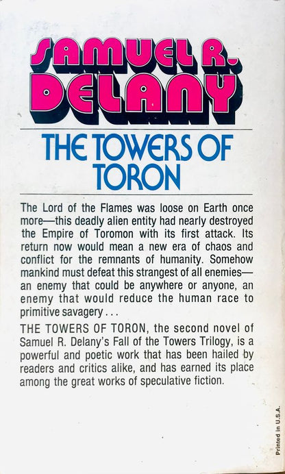 The Towers of Toron by Samuel R. Delany (signed)